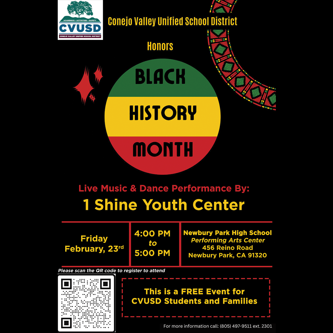  Celebrate Black History Month with CVUSD: Free Music & Dance Performance Event